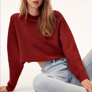 Wilfred Free Lolan Sweater (maroon)